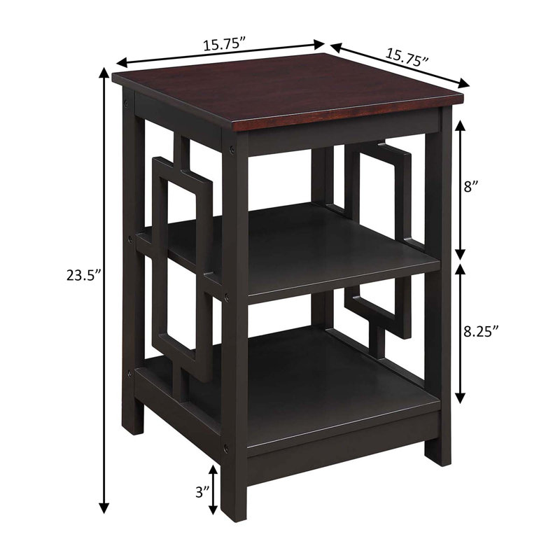 Table de bout Carmeline, Espresso