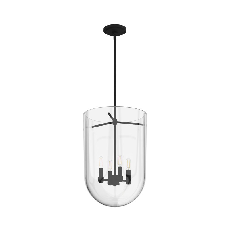 Sacha 4 - Light Urn Pendant, Natural Iron