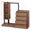 Armoire avec 4 tiroirs et 3 tablettes-1346014477
