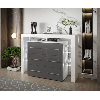 Ametra 140cm W 6 - Drawer Chest of Drawers