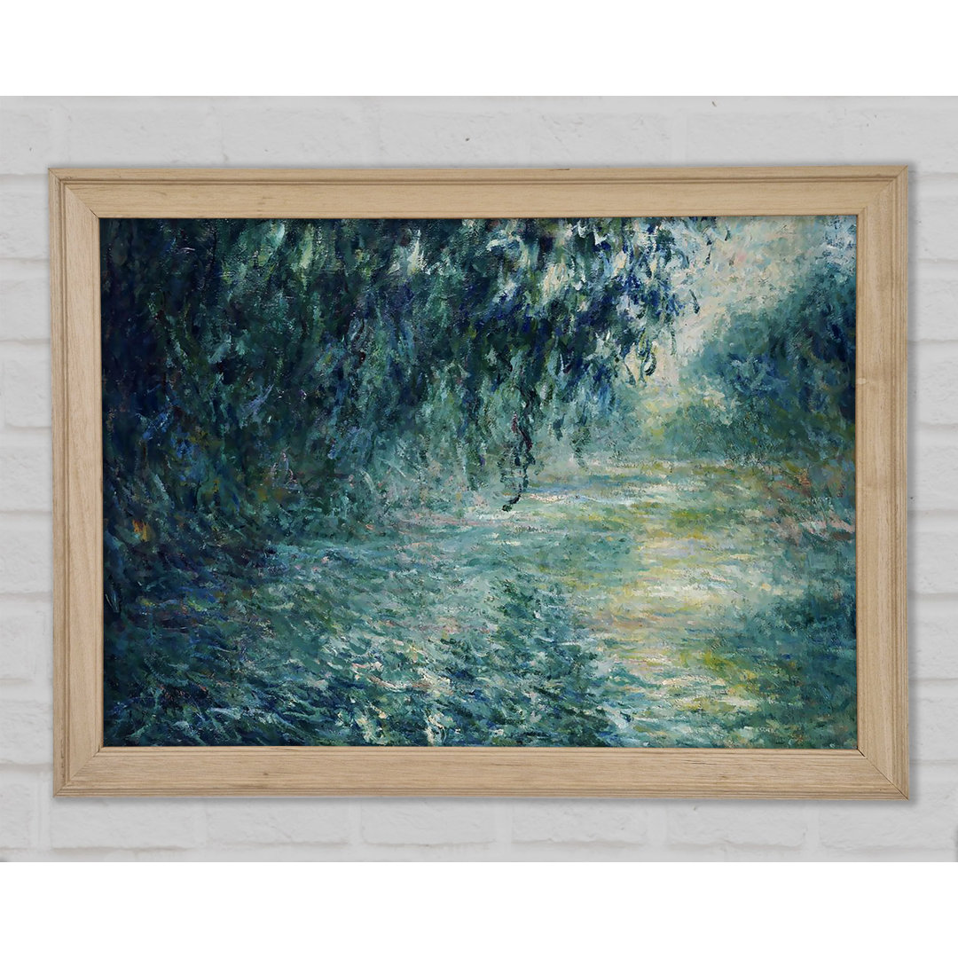 Monet Morgen an der Seine - Einzelne Bilderrahmen Kunstdrucke