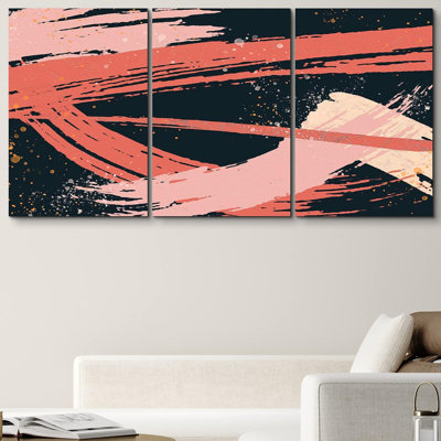 Aquarelle, taches, nuages, horizon, océan, abstrait, illustrations, art moderne, nautique, ultra