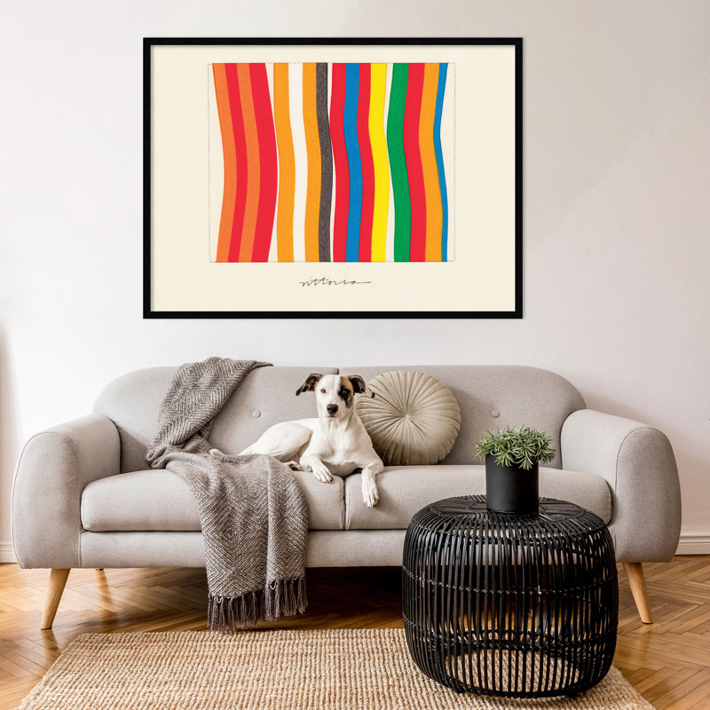 I'm Parallel To Myself by Amber Vittoria, Black, 31" H x 41" W x 1" D