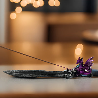Brûleur d'encens PP 9,25 po Dragon PP