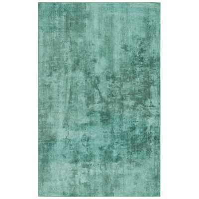 Janosh Monica Performance Machine Washable Solid Color Rug