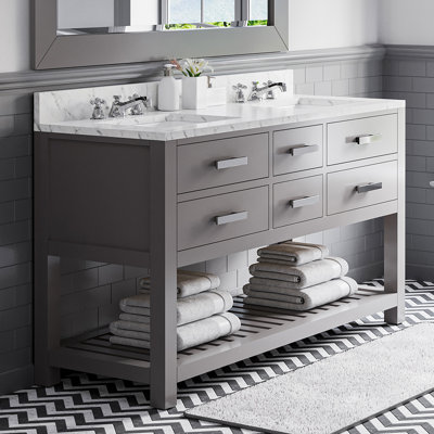 Ensemble de meuble-lavabo double 60 po Cronin