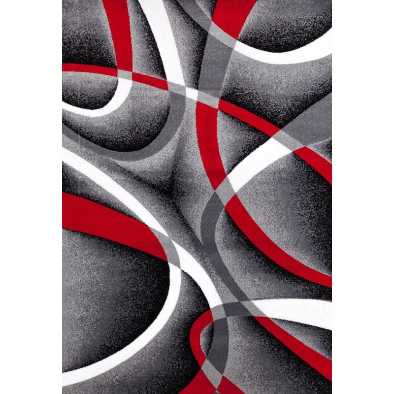 Cherine Abstract Indoor Rug, Rectangle 7'9" x 10'7"