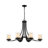 Arie 5-Light Glass Dimmable Chandelier-1478370707