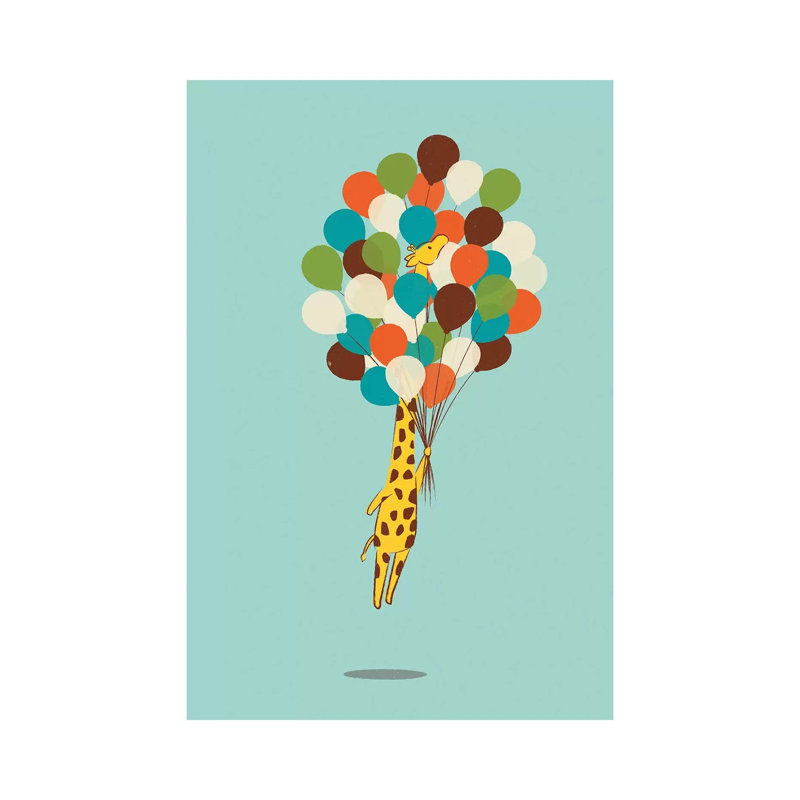 Floating Away 1 Piece Wrapped Canvas Wall Art, 101.6cm H x 66.04cm W x 1.905cm D
