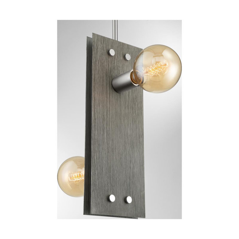Baldhart 2 - Light Unique/Statement Pendant, Brushed Nickel