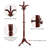 Clemmer Solid Wood Freestanding 10 - Hook Coat Rack