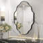 Oval Bathroom Mirror, Aluminium Frame Vanity Mirror with 4mm HD Shatterproof Glass, Wall Mounted Portrait or Landscape-181566498-181566499