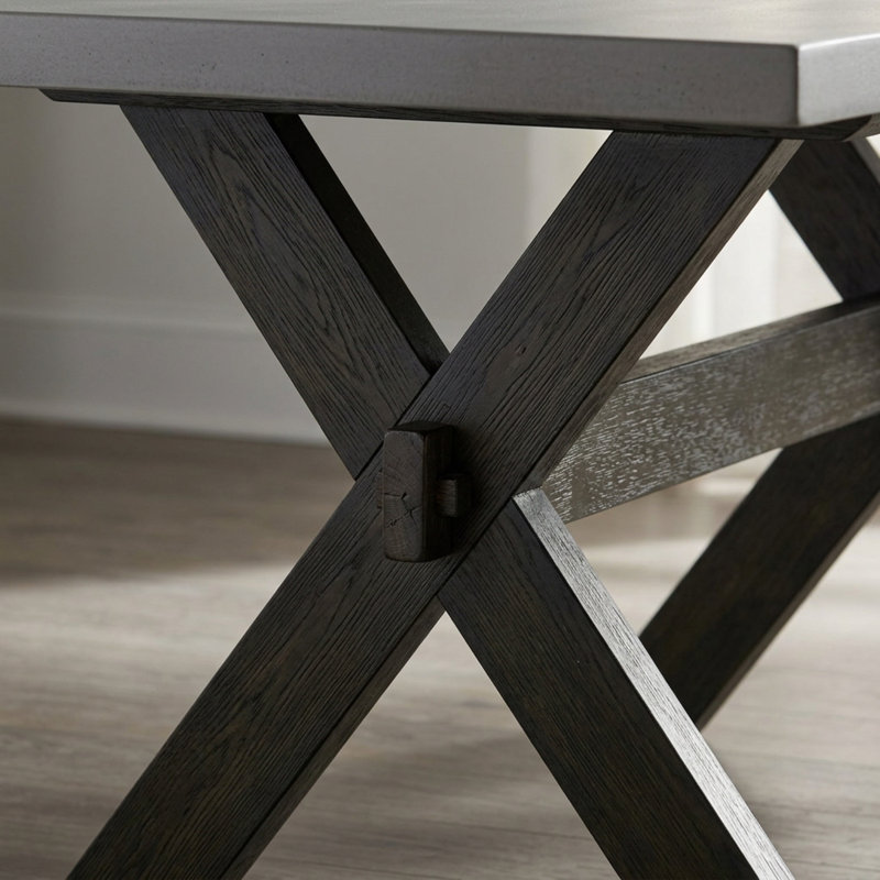 Concrete Top Dining Set