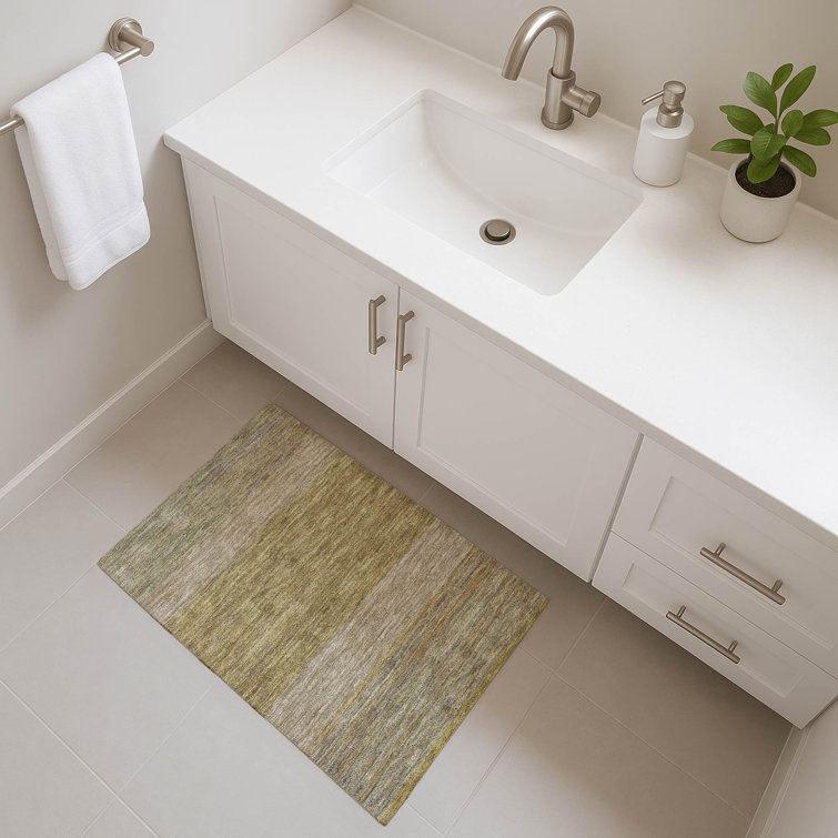 Premium Machine Washable Brennon AMF1624 Stripes Rug