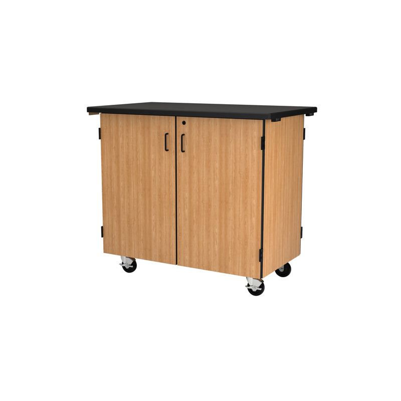 Mobile Science Cart with Microscope Storage