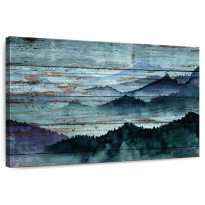 Alvord Rustic Blue Mountains