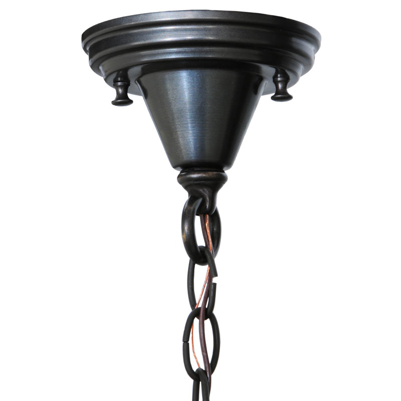 Luminaire suspendu cylindrique à 1 lumière