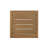 C-shape end table  Brown