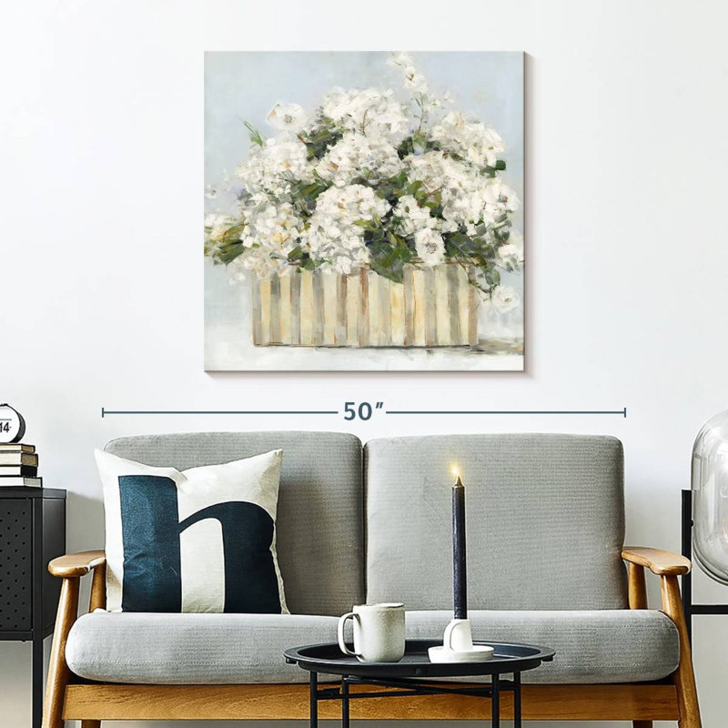 Harnek Sweet Hydrangeas, 30" H x 30" W