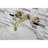 Kingston Brass Kaiser Two-Handle Wall Mount Bathroom Faucet-50761186