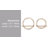 Brielle 2 Piece Circle Accent Shelf