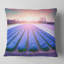 Champ de fleurs en jacinthe - coussin à imprimé paysage-30028922-30028926