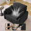 Fauteuil d'appoint surdimensionné en chenille avec rangement dissimulé, fauteuil canapé une place moderne pour salon-131255140-131255141
