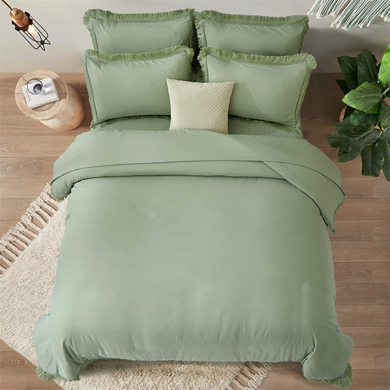 Rashae Duvet Cover with Pillow Shams