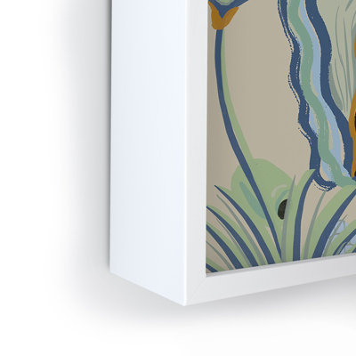 Leeya Makes Noise Aquarians Pour Framed Mini Art Print