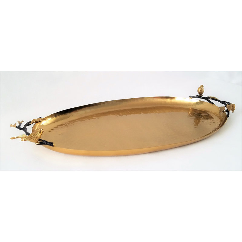 Plateau ovale Songbird - 18 x 10 1/4 po