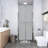 39.8'' - W x 74.8'' H Double Added Door Framed Shower Door with-131371720-131371722-131371727