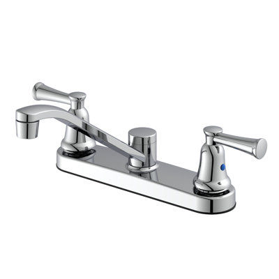 Robinet de cuisine standard à 2 poignées VETTA en chrome