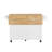 Kitchen Island With Drop Leaf Countertop, Rolling Kitchen Island Cart , Barn Door Kitchen Island Table With Storage Cabinet And Tower Rack, Island Table On Wheels For Kitchen-1575228401