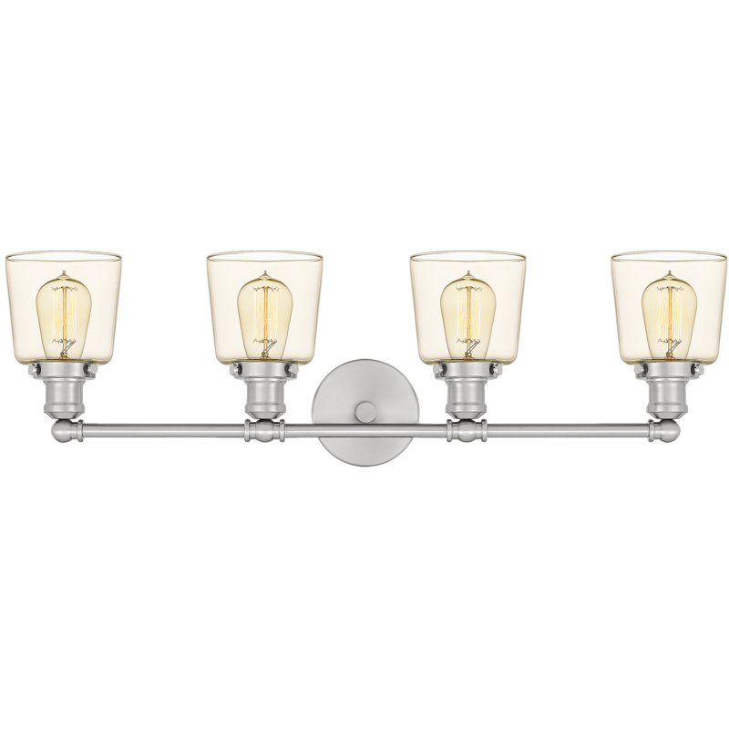 Éclairage pour meuble-lavabo à intensité variable Pickett, Nickel brossé, Or