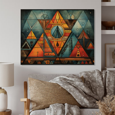 Motif tribal africain I sur bois