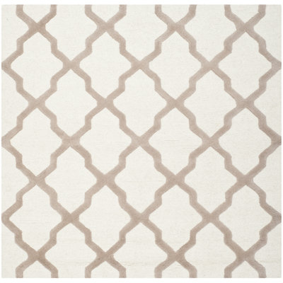 Cannen Hand Tufted Wool Geometric Rug