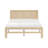 1Pc Contemporary Platform Bed Frame-1028619381
