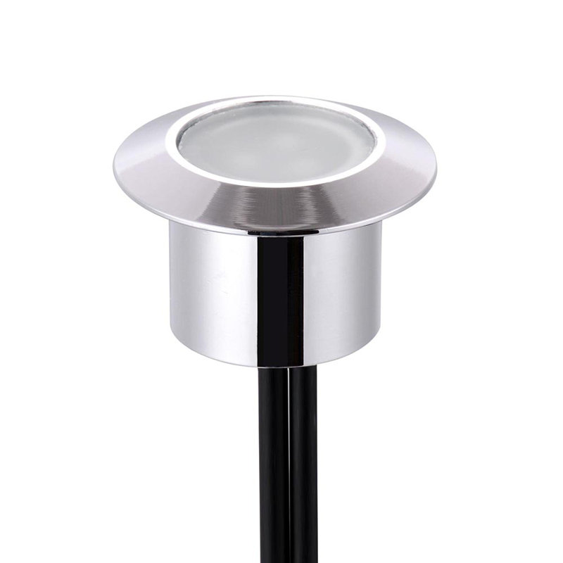 Lampe de jardin à DEL avec escalier de 10 pi avec éclairage à faible tension IP65 et transformateur Yescom