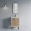 Ensemble de meuble-lavabo simple 24 po Emmaunel-965571103