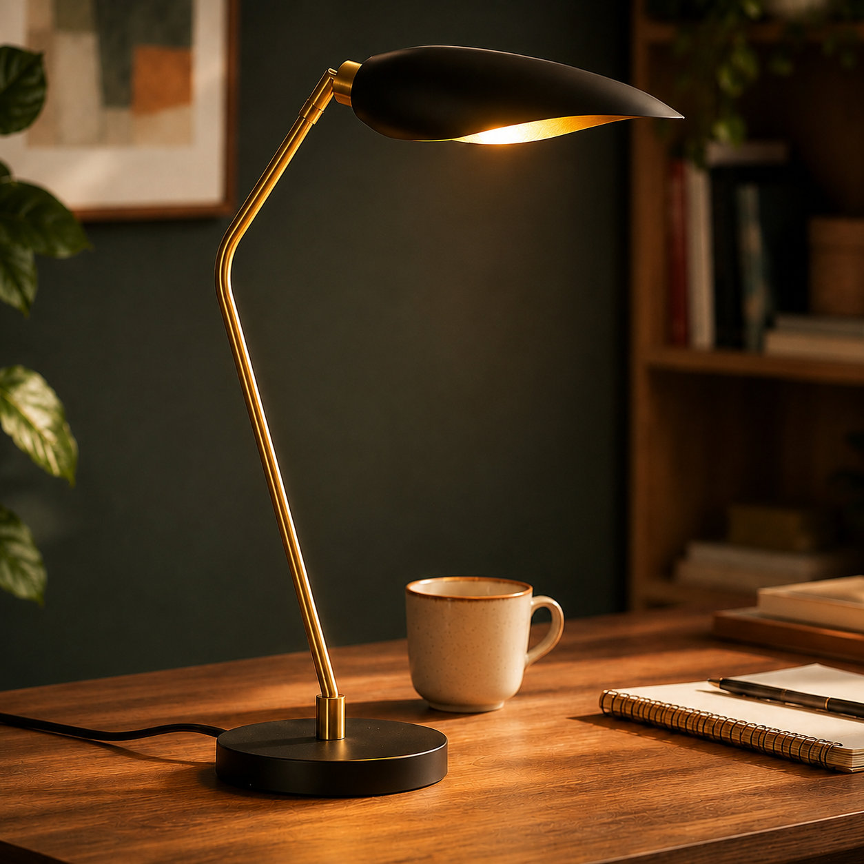 Swivel Table Lamp