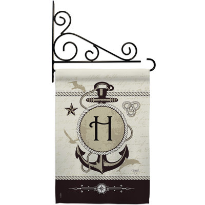 Ensemble de drapeaux 18 x 13 po Nautical Q