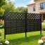 Enceinte de jardin multi-usage pour écran noir