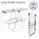 Stainless Steel Foldable Gullwing Drying Rack