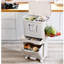 Plastic Step On Waste Bin - 30L