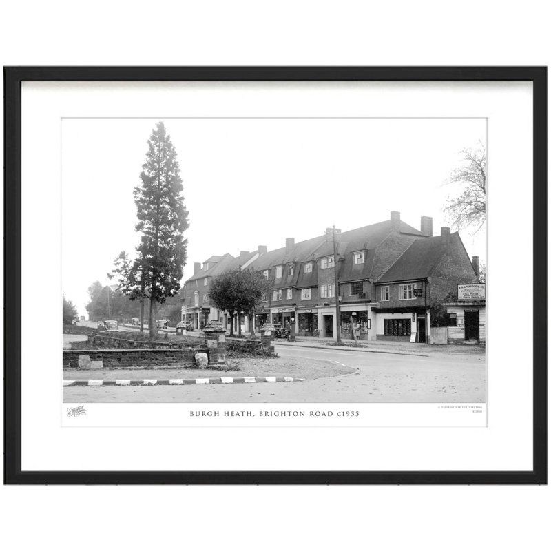 Burgh Heath, Brighton Road C1955 by Francis Frith - Single Picture Frame Print, 60cm H x 80cm W x 2.3cm D