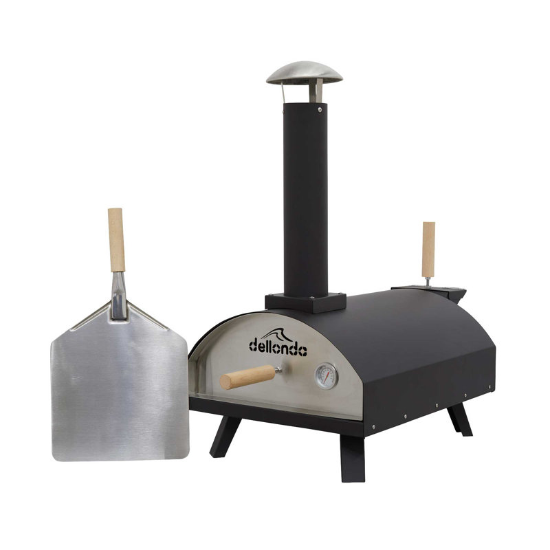 Pizza Oven, Black/Stainless Steel