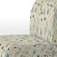 Botanical Harmony - Fauteuil de chambre rembourré scandinave, fauteuil d'appoint Botanical Plants
