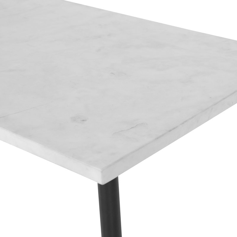 59'' Glass Top Console Table