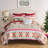 Greenland Home Fashions Fair Isle Snow 2-Piece Twin Size Quilt Set 68x88 + 20x26-241649418-233823006