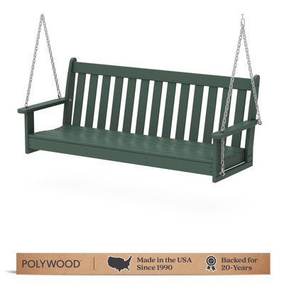 POLYWOOD Vineyard 60.5" Porch Swing